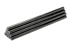 Клеевые стержни черные 11,2х200 мм, 12 шт.