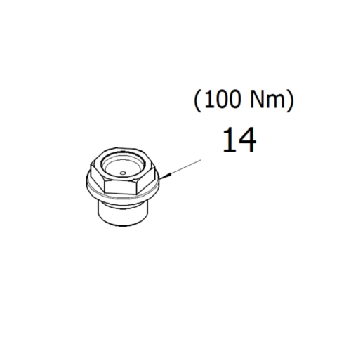 Держатель (заглушка) клапана NMT, NPM (160130)